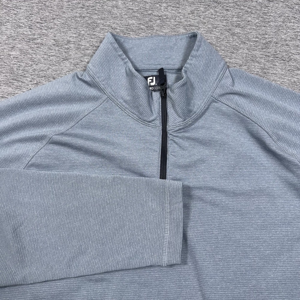 FootJoy Pullover Mens XL Blue Thermo Series 1/4 Zip Golf Tour Long Sleeve